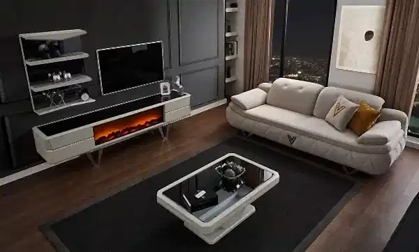 Velar Şömineli Tv Ünitesi