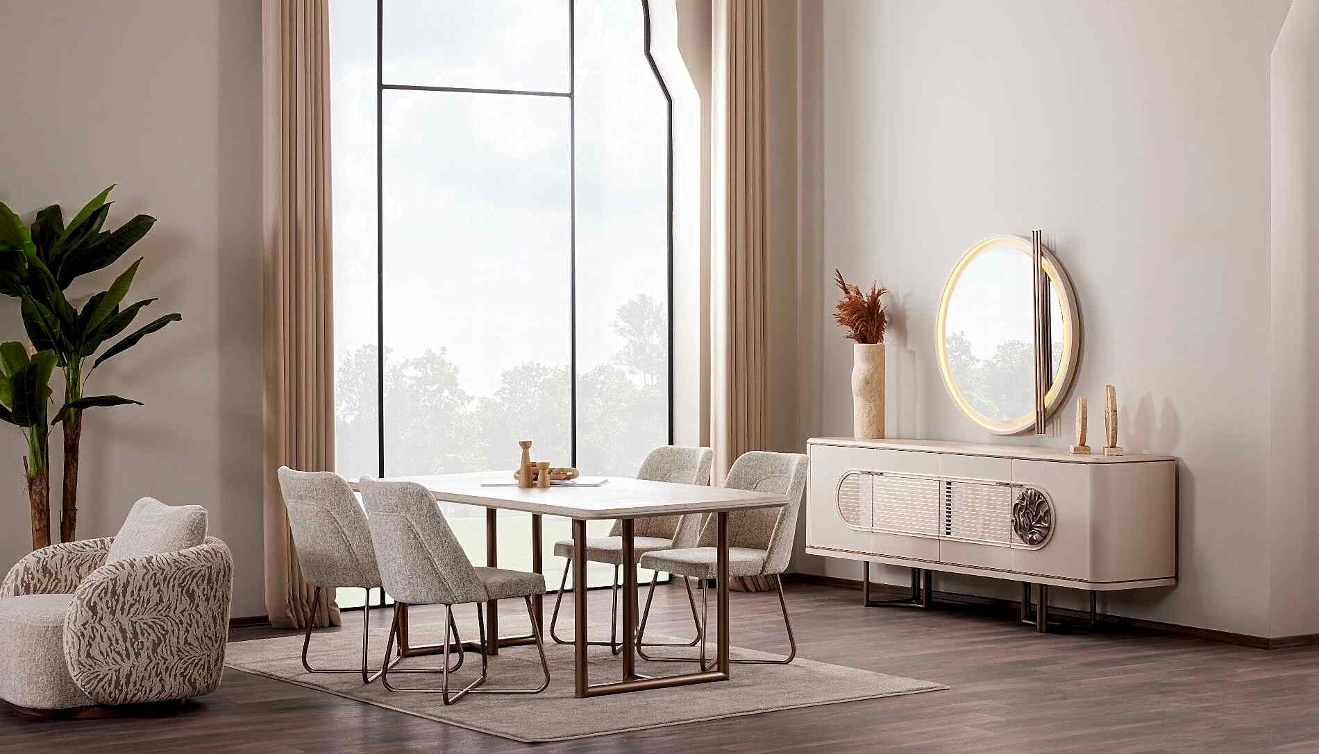 Loft Yemek Odası